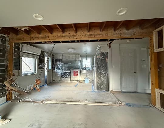 home remodeling project